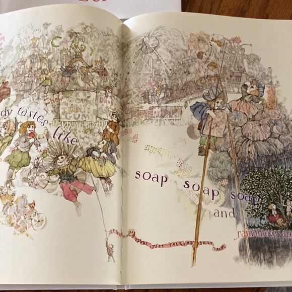 RAIN MAKES APPLESAUCE Caldecott Book Preschool Primary Picture Read Aloud FUN - Picture 10 of 12